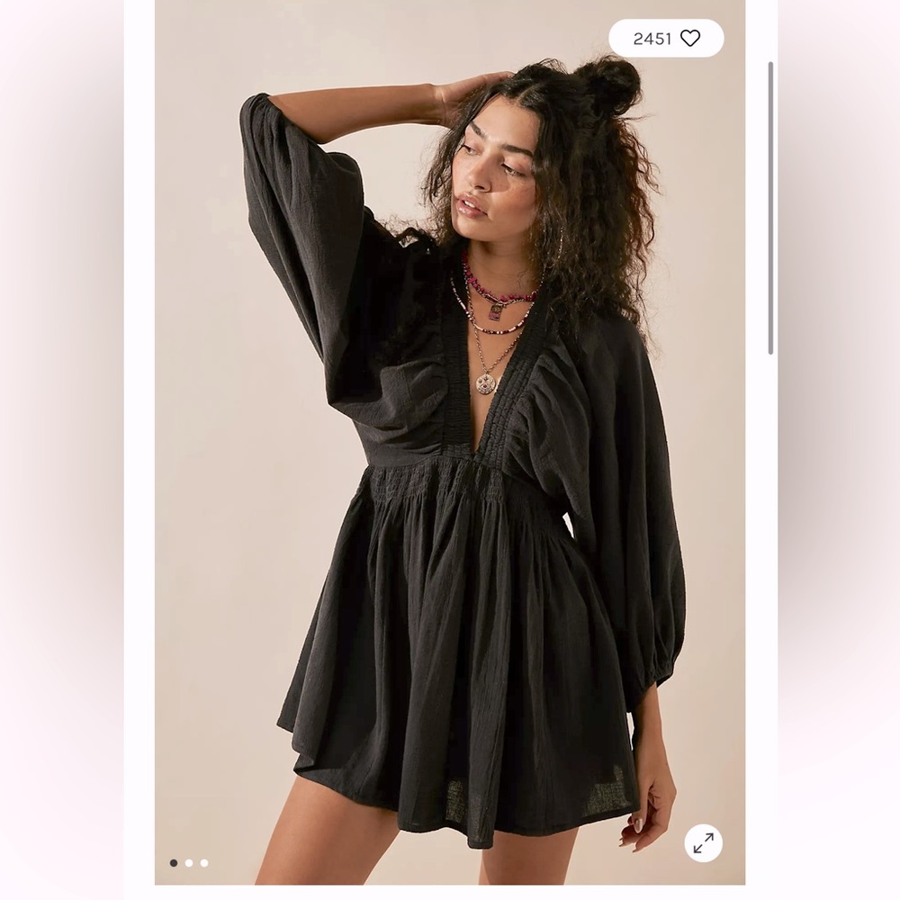 NWT Free People For the Moment mini dress